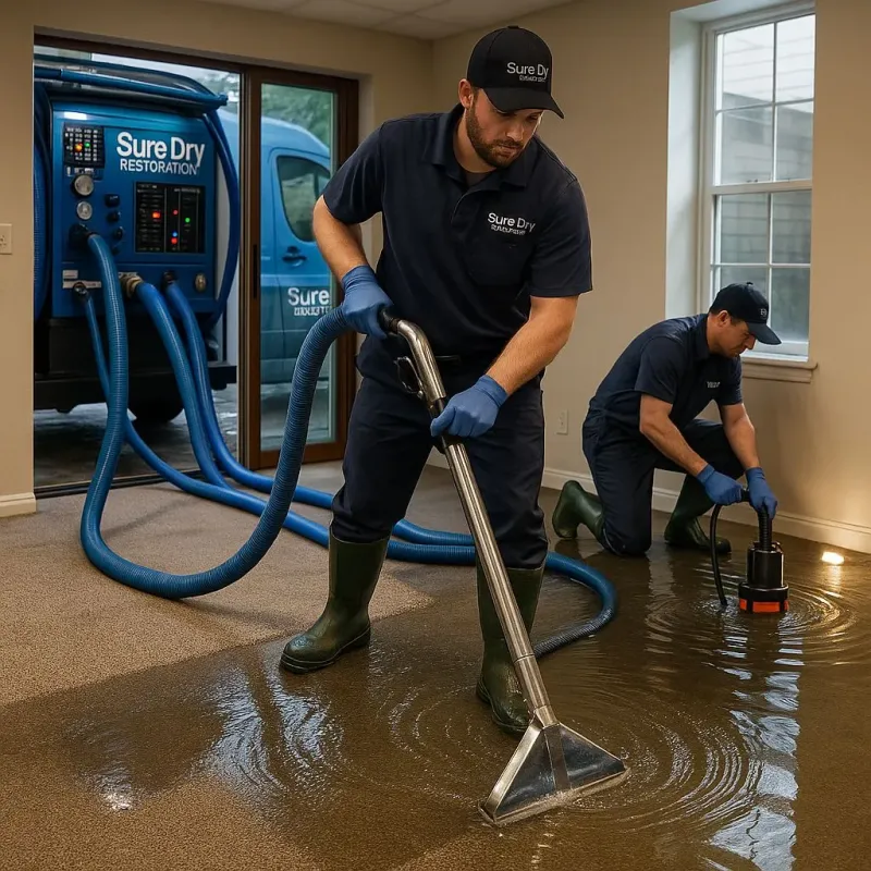 Water Extraction and Removal process in Sea Cliff, NY